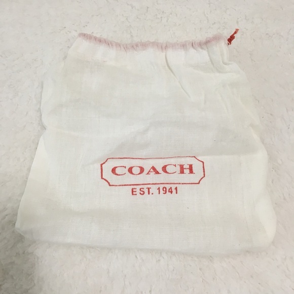 COACH Change Purse - Mini Signature with Suede - Picture 3 of 3